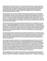 Esszék 'Symbolism in Edgar Allan Poe’s work „The Black Cat”', 3.                