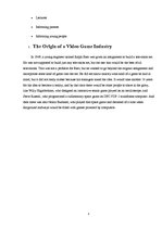 Kutatási anyagok 'History of Video Games', 5.                