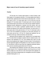 Kutatási anyagok 'Voluntary Export Restraints', 10.                