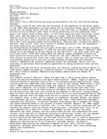 Esszék 'Can a 19th Century Discovery be the Solution for the 21st Century Energy Problem', 1.                