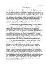 Esszék 'Tourism in Latvia', 1.                