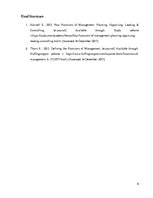 Kutatási anyagok 'Four Functions of Management', 8.                