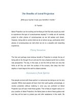 Kutatási anyagok 'Astral Projection', 16.                