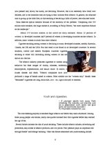 Kutatási anyagok 'Smoking, It's History and Problems Connected to It', 5.                