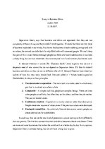 Esszék 'Essay in Business Ethics', 1.                