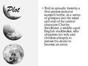 Prezentációk 'The Book "The Moon and The Sixpence"', 4.                