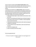 Összefoglalók, jegyzetek 'Parental Divorce ', 3.                