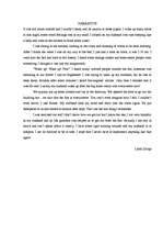 Esszék 'Narrative', 1.                