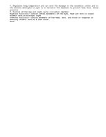 Esszék 'Anatomy and Physiology Outline', 7.                