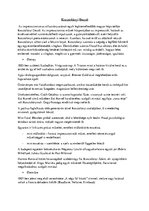 Összefoglalók, jegyzetek 'Kosztolányi Dezső', 1.                