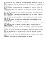 Esszék 'Metaphor for Life ', 2.                