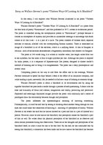 Esszék 'Wallace Stevens’s Poem "Thirteen Ways of Looking at a Blackbird"', 1.                