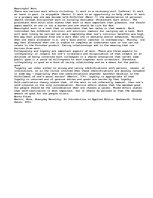 Esszék 'Work Ethics', 1.                