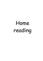 Kutatási anyagok 'Home Reading', 1.                