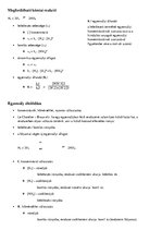 Összefoglalók, jegyzetek 'Kémiai reakciók', 3.                
