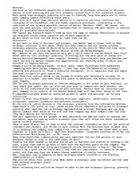 Esszék 'Decision Making, Planning, and Strategic Planning', 1.                