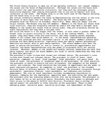 Esszék 'The United States Congress', 1.                