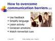 Prezentációk 'Communication and Interpersonal Skills', 10.                