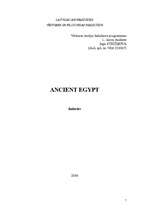 Kutatási anyagok 'Ancient Egypt', 1.                