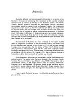 Összefoglalók, jegyzetek 'Australia', 1.                