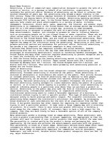 Esszék 'Brand Name Products', 1.                