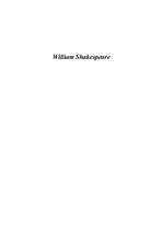 Kutatási anyagok 'William Shakespeare', 1.                