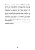 Kutatási anyagok 'William Shakespeare', 8.                