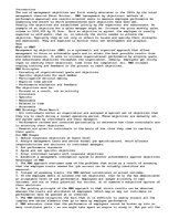 Esszék 'What is Management by Objectives?', 1.