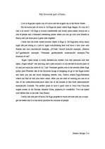 Esszék 'My Favourite Part of Town', 1.                