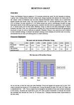 Összefoglalók, jegyzetek 'Benetton Group', 1.                