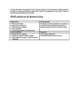 Összefoglalók, jegyzetek 'Benetton Group', 5.                