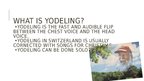 Prezentációk 'Yodeling', 2.                
