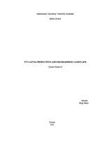 Kutatási anyagok 'TV3 Latvia Programming and Production Landscape', 1.                