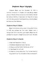 Esszék 'Stephenie Meyer "Twilight"', 2.                