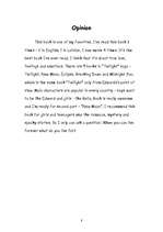 Esszék 'Stephenie Meyer "Twilight"', 8.                