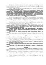 Összefoglalók, jegyzetek 'Tourism Development', 2.                