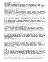 Esszék 'Systems Analysis-Lifecycle Models and Methodologies', 1.                