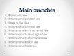 Prezentációk 'Branches of International Public Law', 2.                