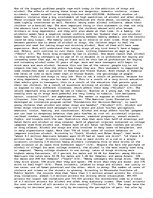 Esszék 'Drugs and Alcohol', 1.                