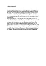 Esszék 'Country, Nature, People', 1.                