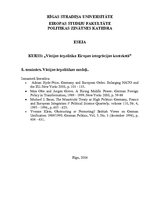 Kutatási anyagok 'German Foreign Models', 1.                