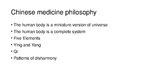 Prezentációk 'Tradiotional Chinese Medicine and Modern Medicine', 3.                