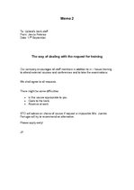 Minták 'Seven Memos', 2.                