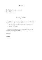 Minták 'Seven Memos', 4.                