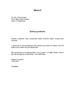 Minták 'Seven Memos', 5.                