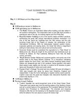 Prezentációk 'A Seven-Day Trip to Australia', 19.                