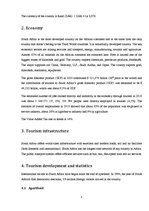 Kutatási anyagok 'Tourism Development in the Republic of South Africa', 5.                