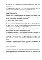 Kutatási anyagok 'Tourism Development in the Republic of South Africa', 8.                