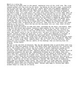 Esszék 'Descriptive Writing- a description of three situations using the five senses.', 1.                