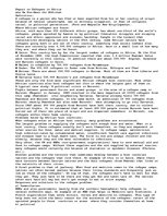 Esszék 'Refugees in Africa', 1.                